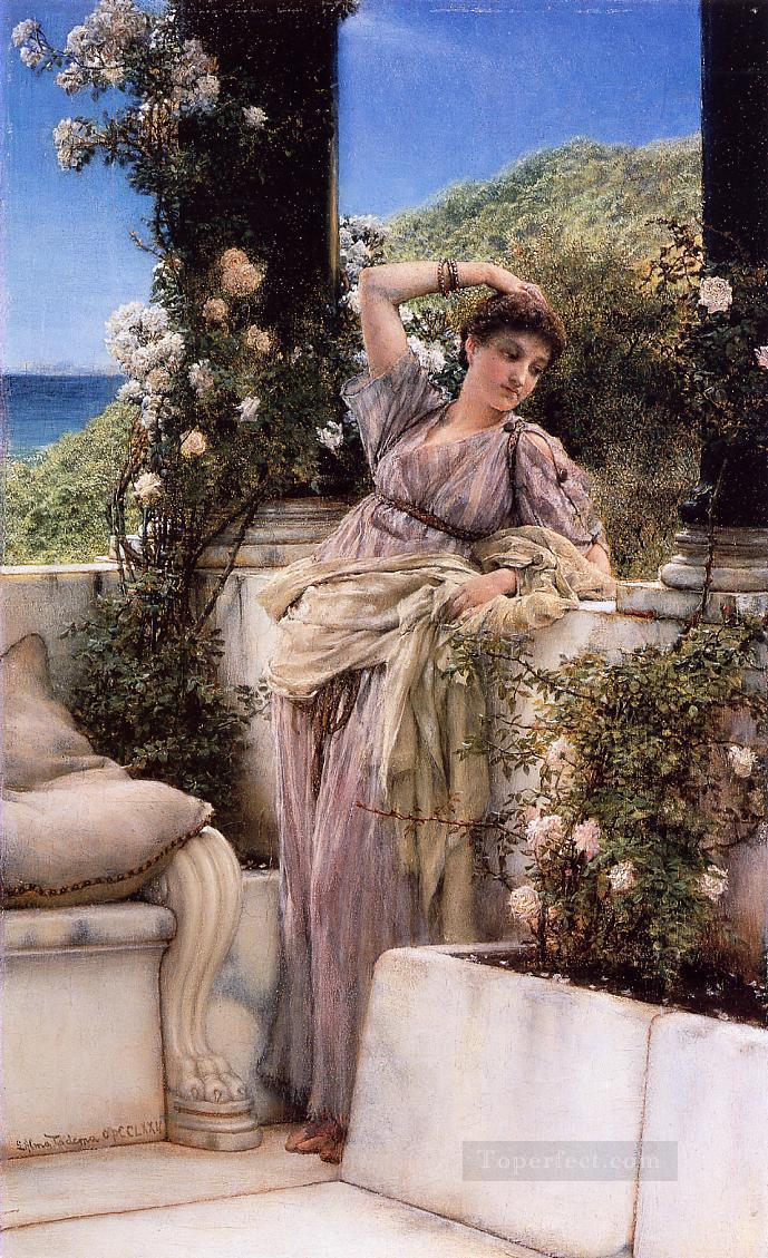 Rose of All Roses2 Romantic Sir Lawrence Alma Tadema Oil Paintings